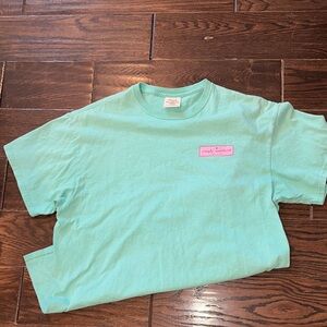 Simply Southern Green Tee size large